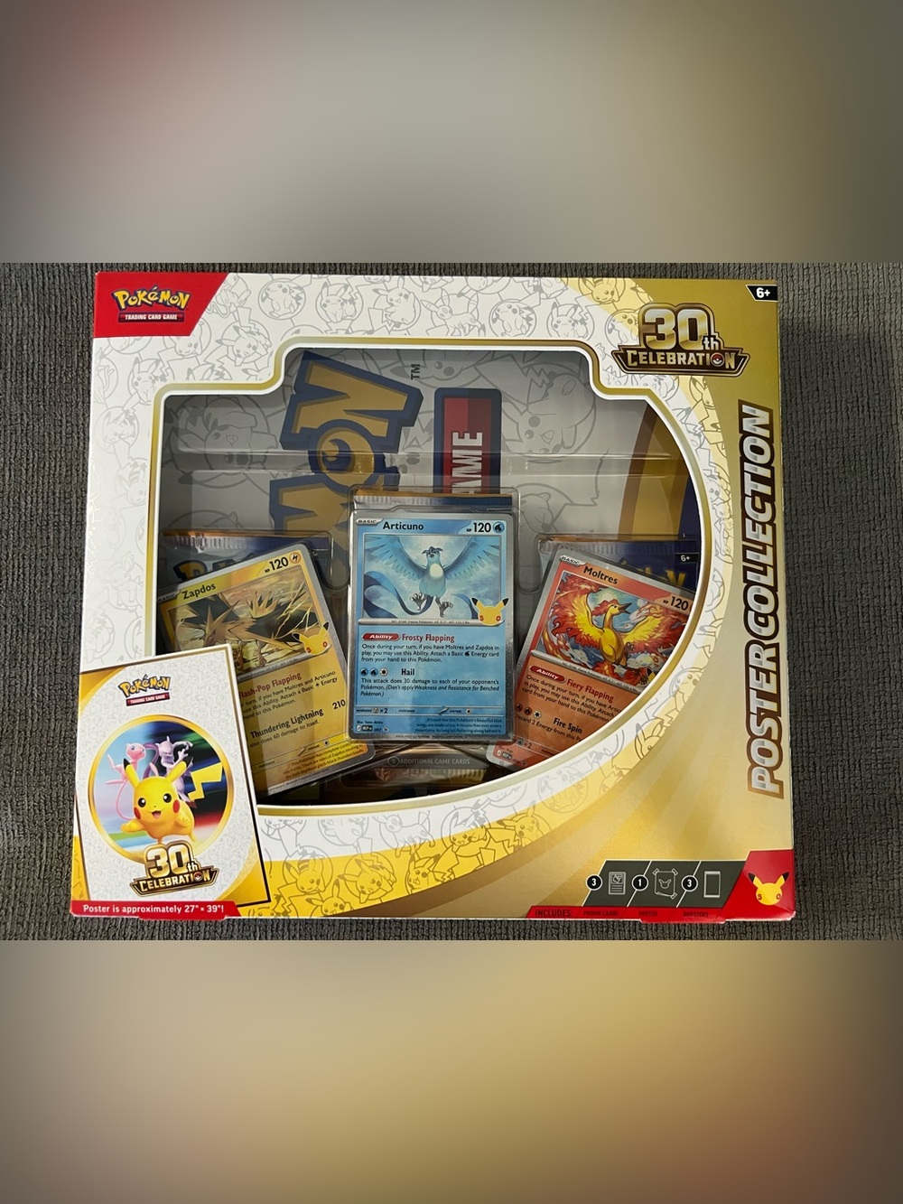 Pokemon 30th Celebration Poster Collection SEALED